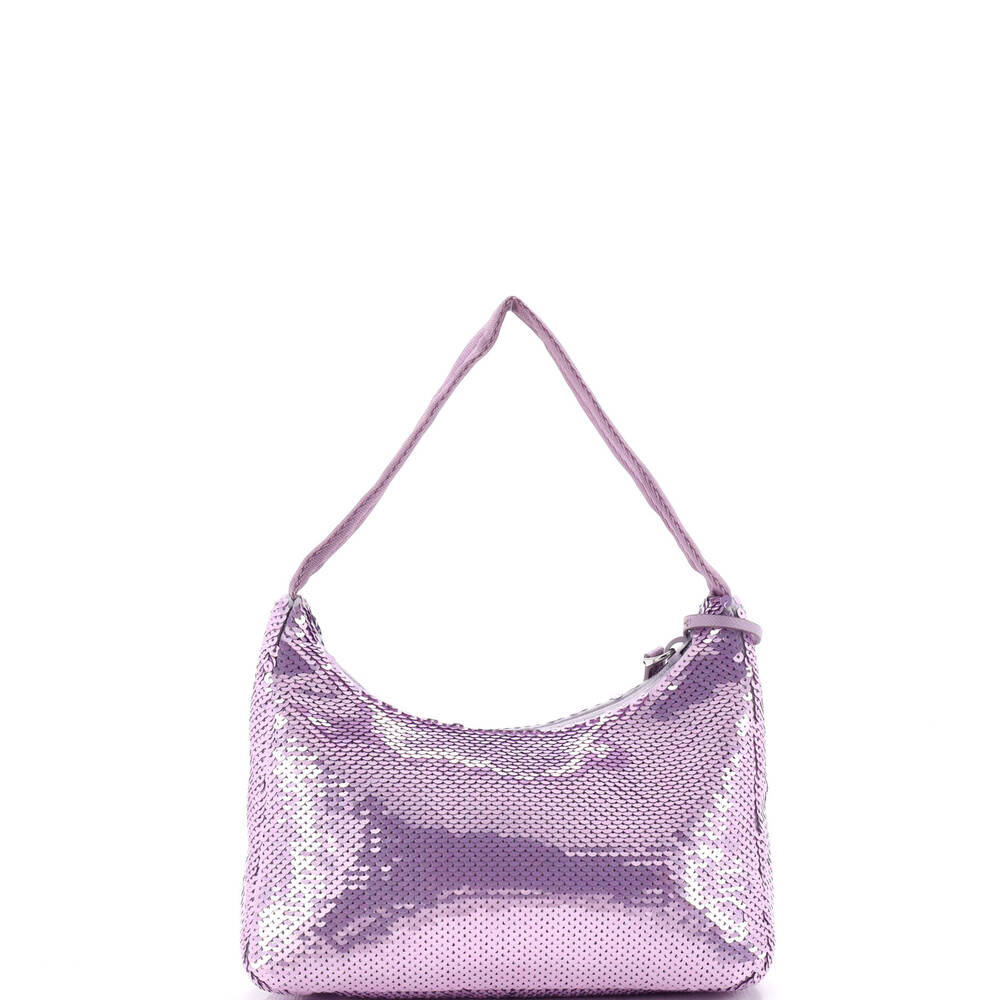 Prada Re-Edition Hobo Sequins Mini #233592P21B - Picture 3 of 6